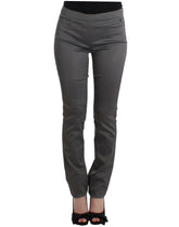 John Galliano Gray slim fit pants - IT40|S - Trousers