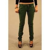 John Galliano Green Cotton Women Jean - W28 - Jeans