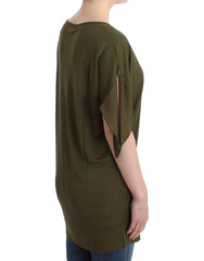 John Galliano Green shortsleeved blouse top - Blouses