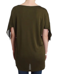 John Galliano Green shortsleeved blouse top - Blouses