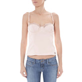 John Galliano Pink Elastane Underwear - Camisoles