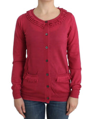 John Galliano Pink wool cardigan - Cardigans