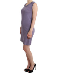 John Galliano Purple cotton jersey dress - Dresses