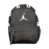 Jordan Black Polyester Men Backpack