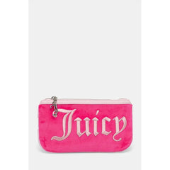 Juicy Couture Pink Polyester Shoulder Bag