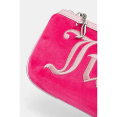Juicy Couture Pink Polyester Shoulder Bag