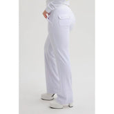 Juicy Couture White Polyester Casual Pants