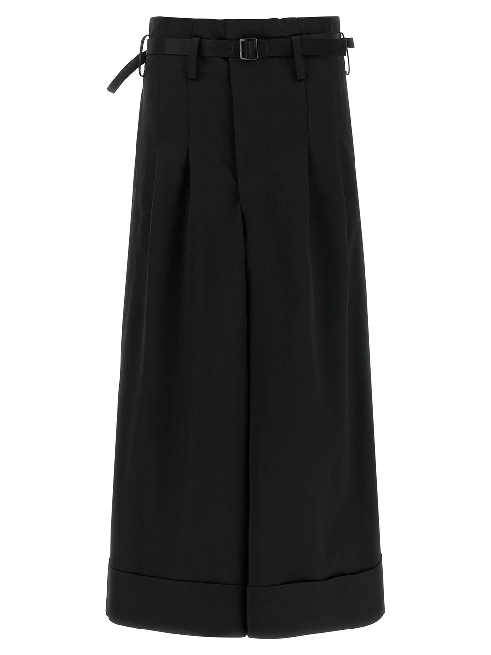 Junya Watanabe Black Acetate Flared Pants - L