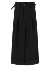Junya Watanabe Black Acetate Flared Pants - L