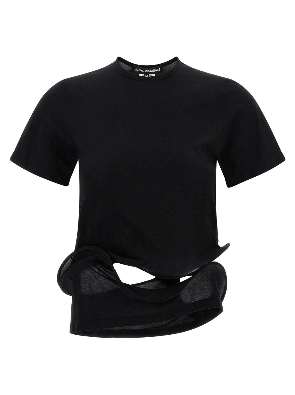 Junya Watanabe Black Nylon T-Shirt - M