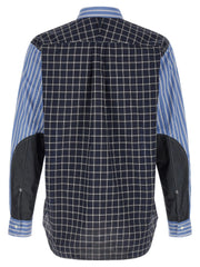 Junya Watanabe Blue Cotton Blouse