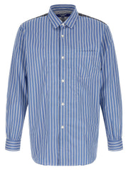 Junya Watanabe Blue Cotton Blouse