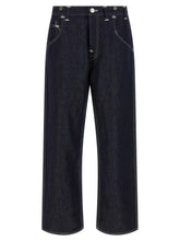 Junya Watanabe Blue Cotton Straight-Leg Jeans - XL