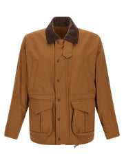 Junya Watanabe Brown Cotton Shell Jacket - XL