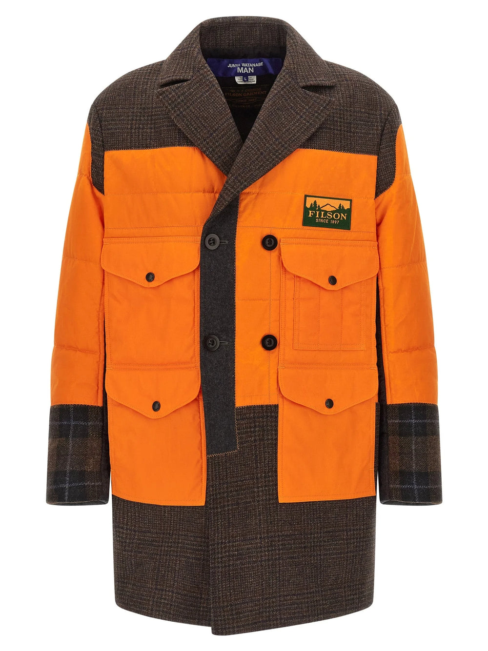 Junya Watanabe Multicolor Cotton Coat - L
