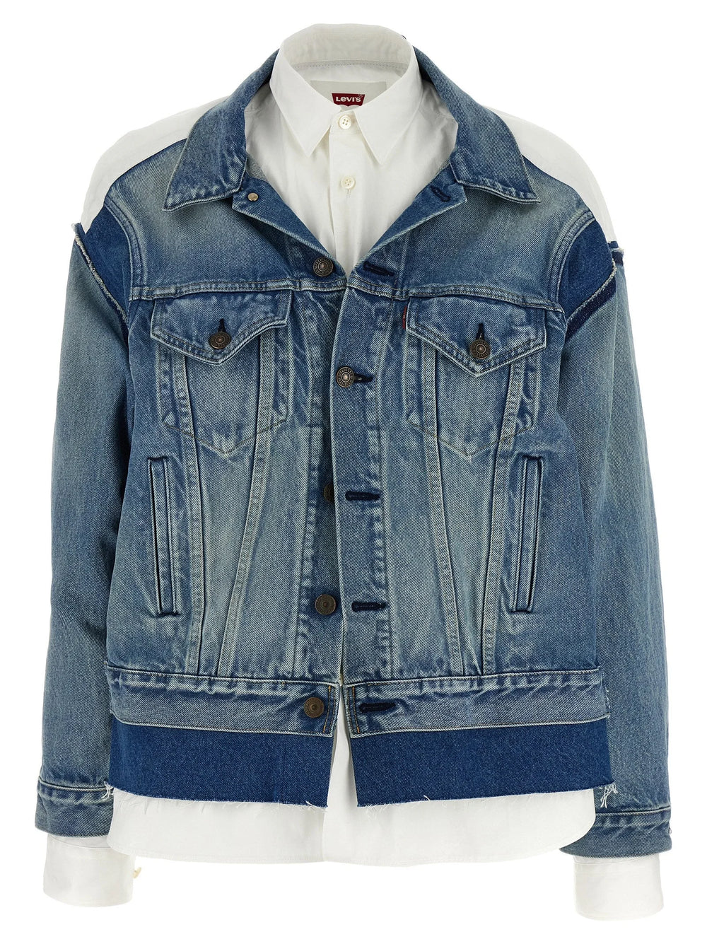 Junya Watanabe Multicolor Cotton Denim Jacket - M