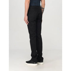 Just Cavalli Black Cotton Straight-Leg Jeans - W32