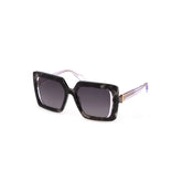 Just Cavalli Black Plastic Women Sunglass - Sunglasses