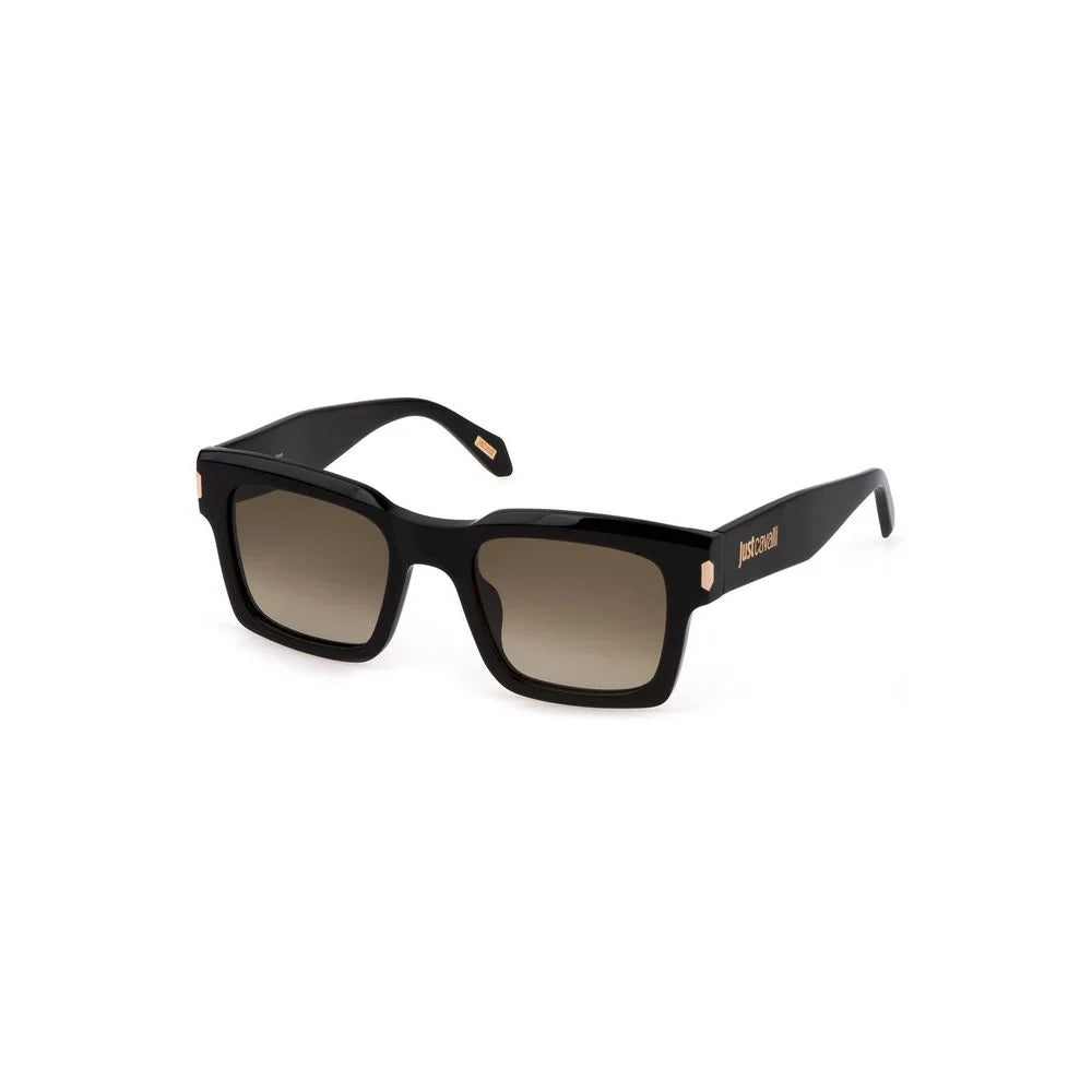 Just Cavalli Black Plastic Women Sunglass - Sunglasses