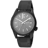 Just Cavalli Black Stainless Steel Dress Watch