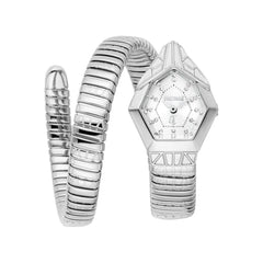 Just Cavalli Gray Stainless Steel Dress Watch