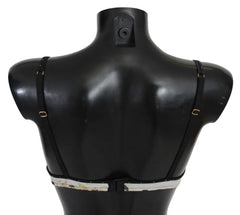 Just Cavalli White Polyester Spandex Push Up Bra Underwear - IT2 | S - Bras