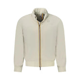 K-WAY Beige Nylon Men Jacket - S - Bomber Jackets