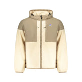 K-WAY Beige Polyamide Men Jacket