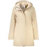 K-WAY Beige Polyester Jackets & Coat - L - Trench Coats