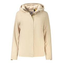 K-WAY Beige Polyester Jackets & Coat - Parkas