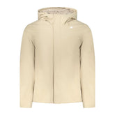 K-WAY Beige Polyester Men Jacket