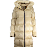 K-WAY Beige Polyester Women’s Quilted Jacket - XL