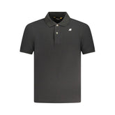 K-WAY Black Cotton Polo Shirt - Polos