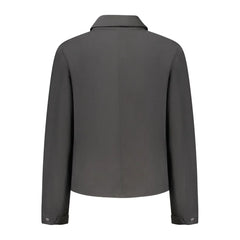 K-WAY Black Polyester Jackets & Coat - L