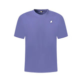 K-WAY Blue Cotton Men T-Shirt - T-Shirts