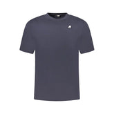 K-WAY Blue Cotton Men T-Shirt - T-Shirts