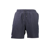 K-WAY Blue Cotton Pant - Jogger Shorts