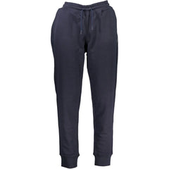 K-WAY Blue Cotton Pant - Joggers