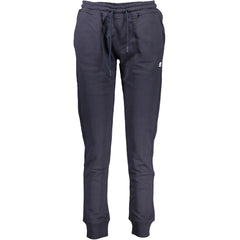 K-WAY Blue Cotton Pant - Joggers