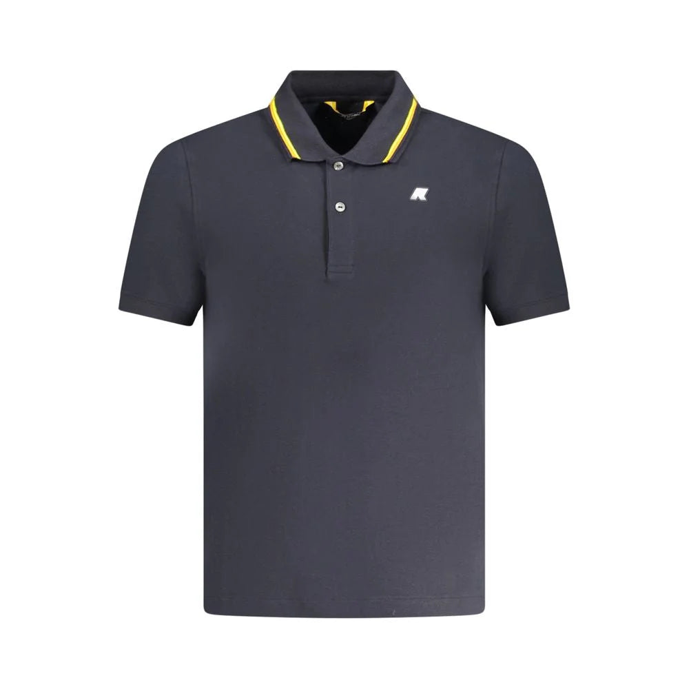 K-WAY Blue Cotton Polo Shirt - Polos