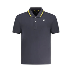 K-WAY Blue Cotton Polo Shirt - Polos