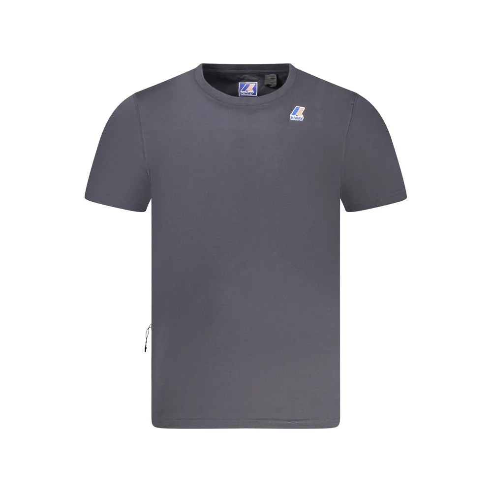 K-WAY Blue Cotton T-Shirt