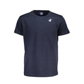 K-WAY Blue Cotton T-Shirt - S - T-Shirts
