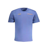 K-WAY Blue Cotton T-Shirt - T-Shirts