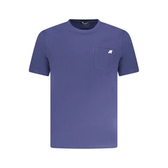 K-WAY Blue Cotton T-Shirt - T-Shirts