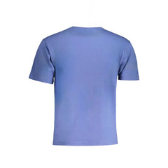 K-WAY Blue Cotton T-Shirt - T-Shirts