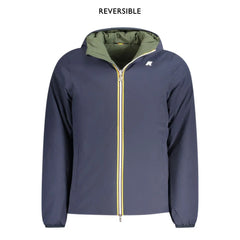K-WAY Blue Nylon Jackets & Coat