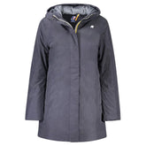 K-WAY Blue Polyamide Jackets & Coat
