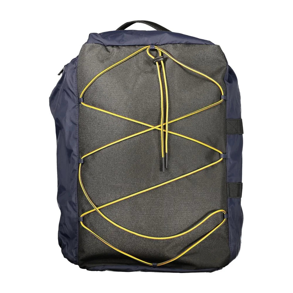 K-WAY Blue Polyester Backpack - Backpacks