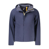K-WAY Blue Polyester Men Jacket - M